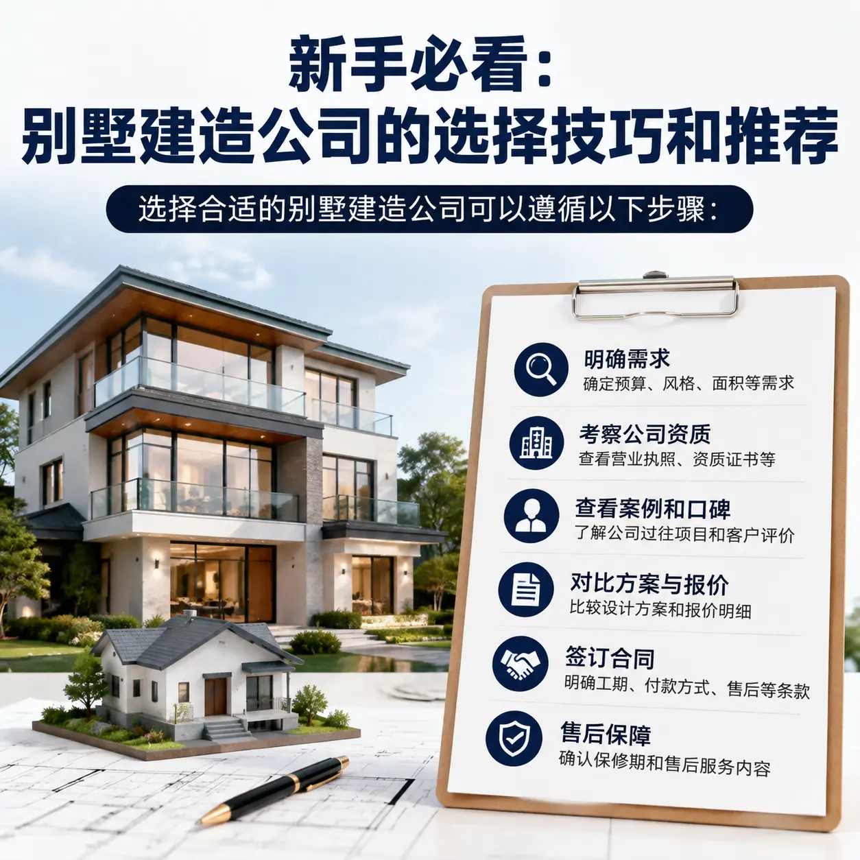 新手必看:别墅建造公司的选择技巧和推荐