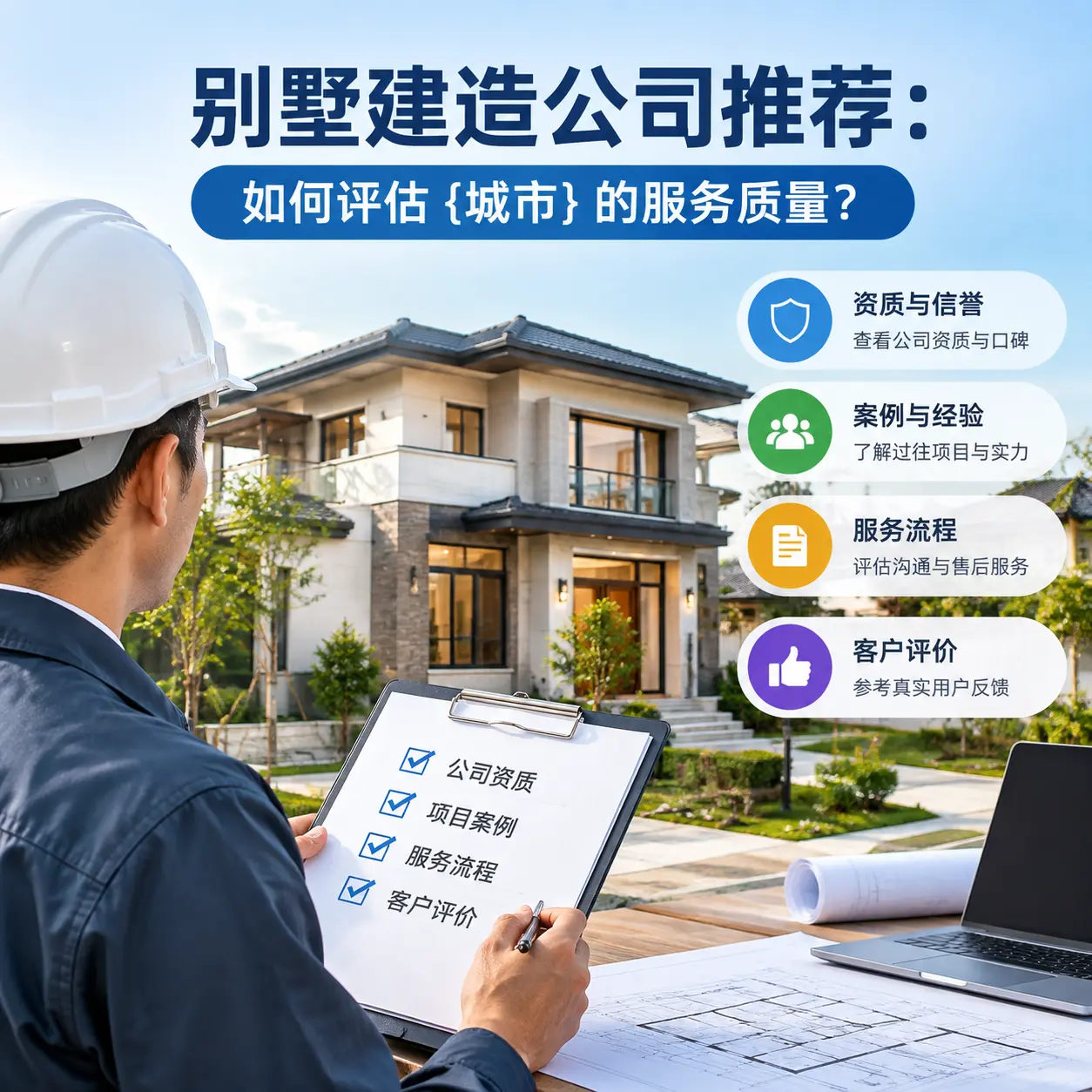 别墅建造公司推荐:如何评估 沿河 的服务质量?