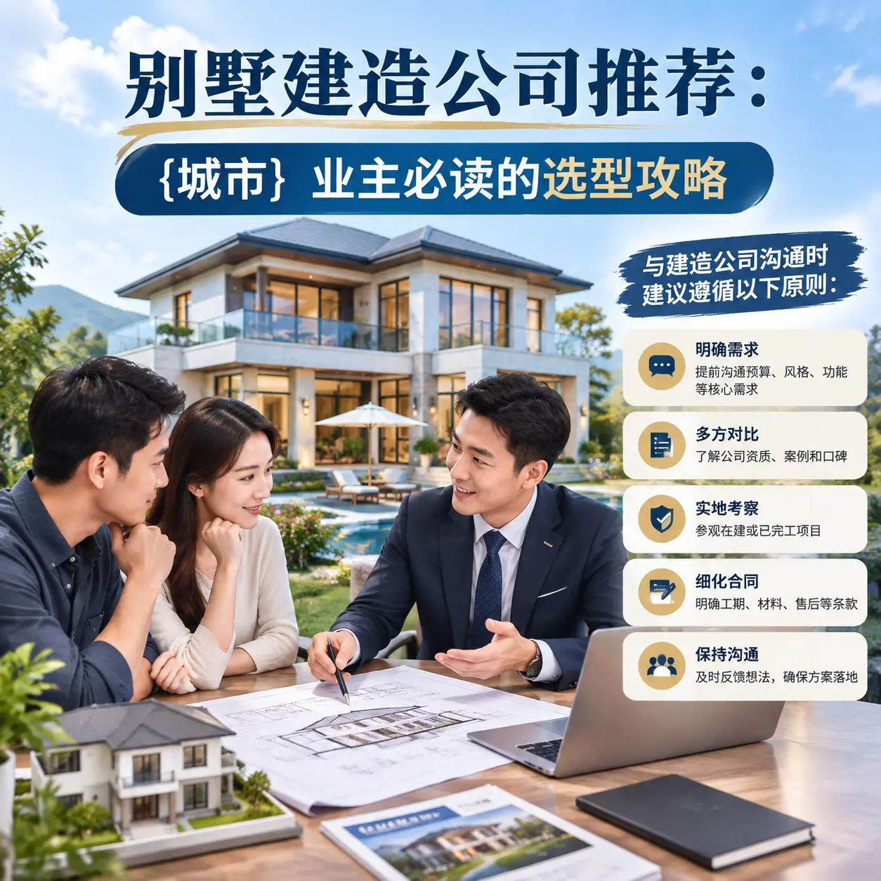 别墅建造公司推荐: 沿河 业主必读的选型攻略