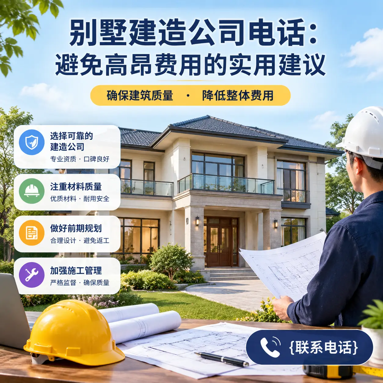 沿河别墅建造公司电话:避免高昂费用的实用建议