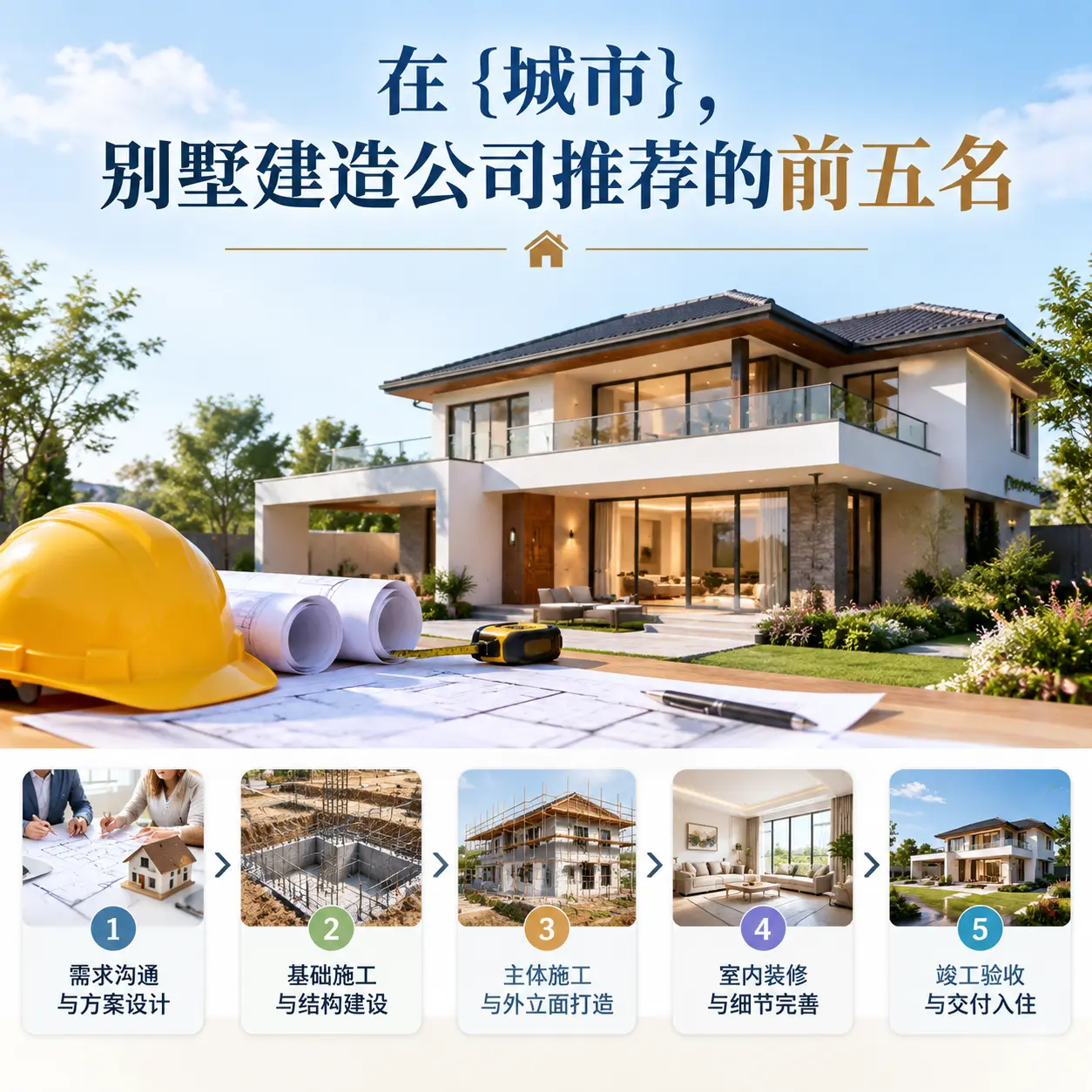 在 沿河，别墅建造公司推荐的前五名