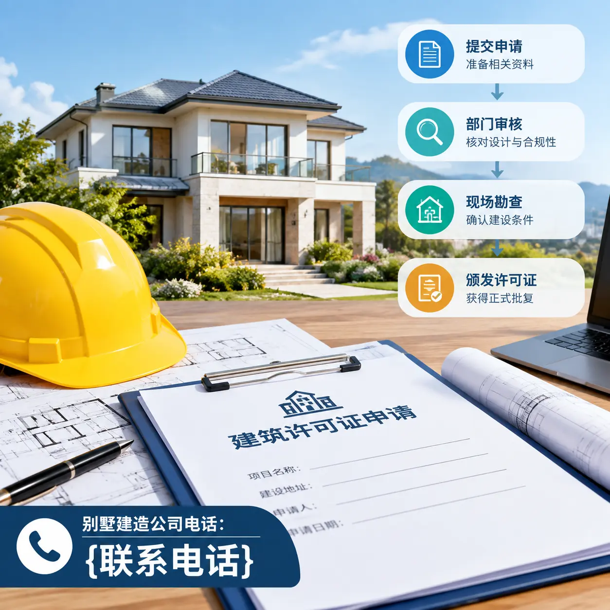 别墅建造公司电话：在沿河建造前的准备工作