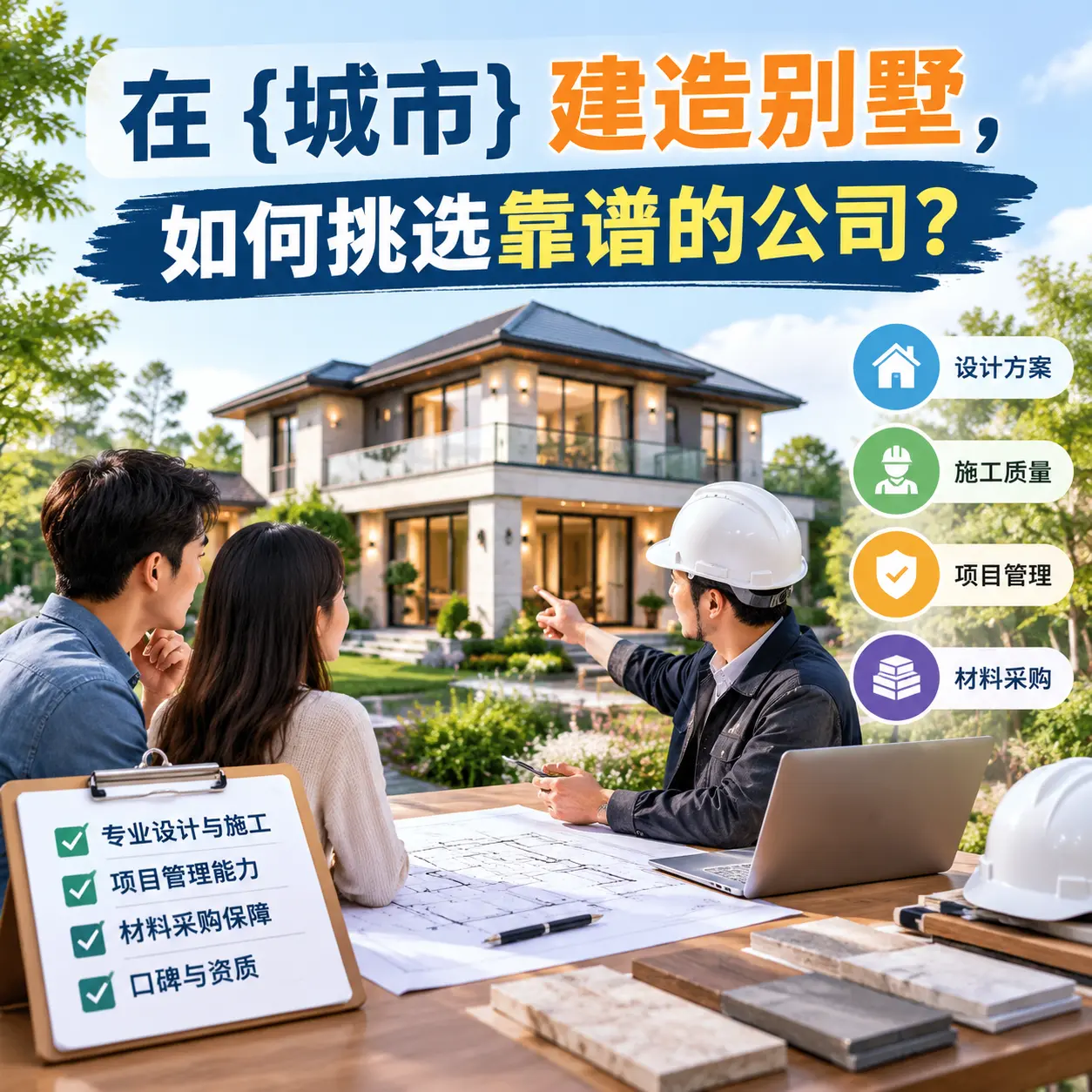 在 沿河 建造别墅,如何挑选靠谱的公司?