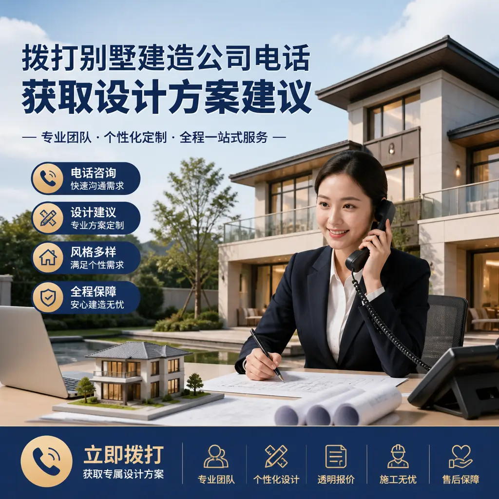 拨打沿河别墅建造公司电话，获取设计方案建议
