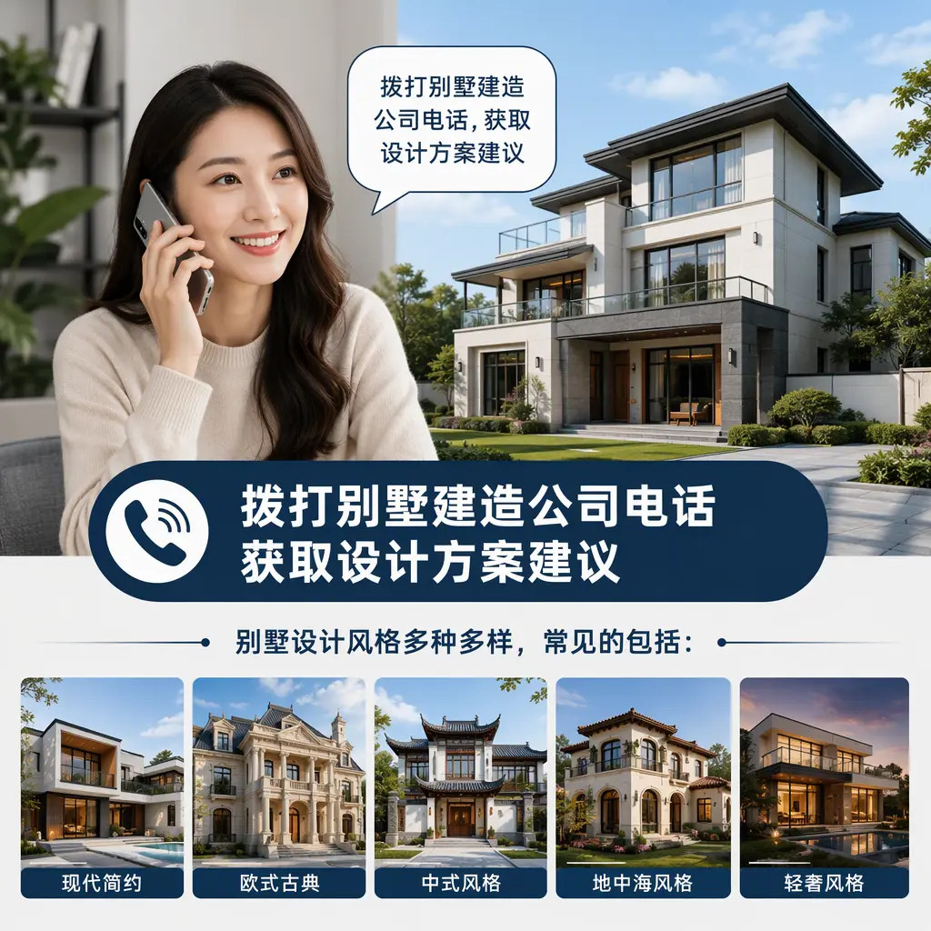 拨打沿河别墅建造公司电话，获取设计方案建议