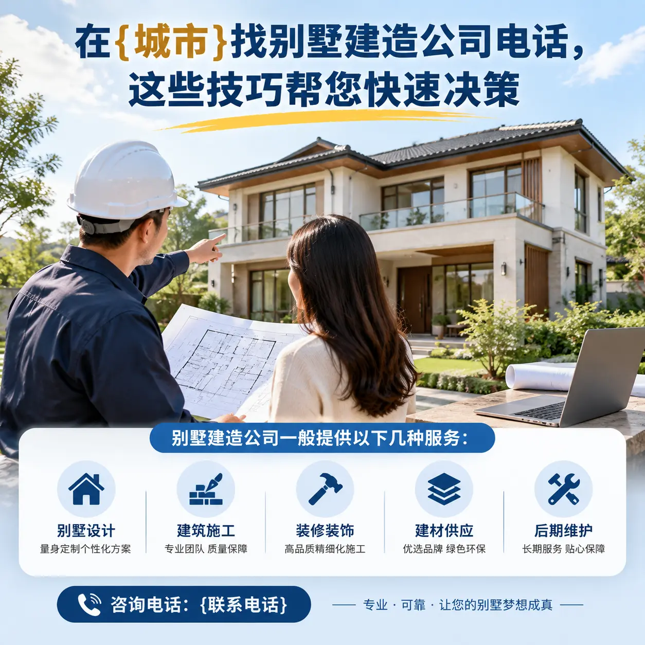 在沿河找别墅建造公司电话,这些技巧帮您快速决策