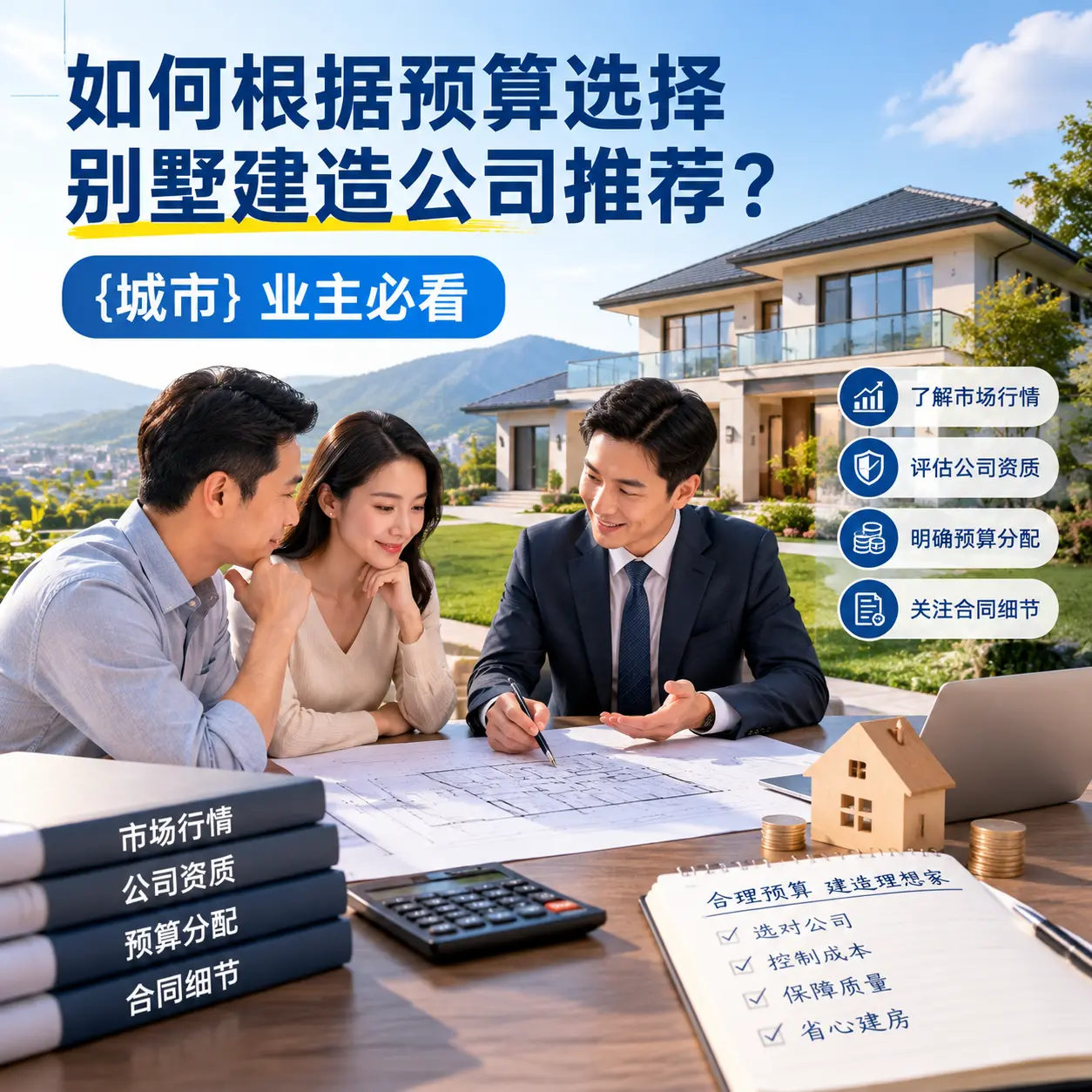 如何根据预算选择别墅建造公司推荐? 沿河 业主必看