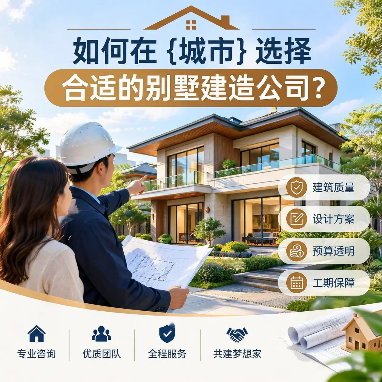 如何在 沿河 选择合适的别墅建造公司？