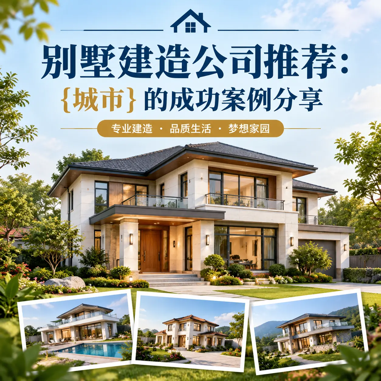 别墅建造公司推荐： 沿河 的成功案例分享