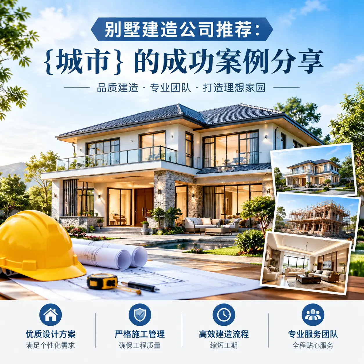 别墅建造公司推荐： 沿河 的成功案例分享