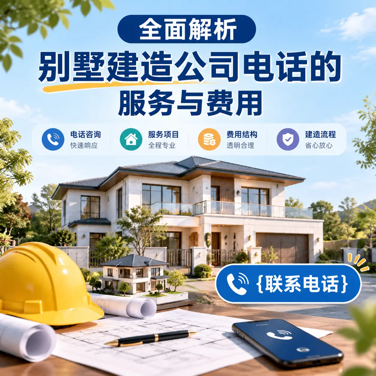 全面解析沿河别墅建造公司电话的服务与费用